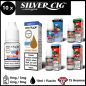 Preview: 10x Silver Cig Premium E-Liquid Ver. Sorten 0/3/6/9mg Nikotin