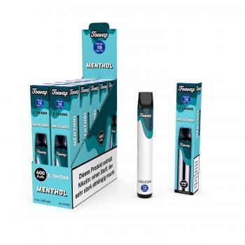 Einweg E-Zigarette Toovap versch. Sorten 0/10/20 mg Nikotin