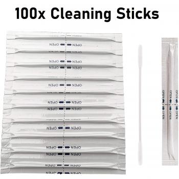 100x Cleaning Sticks Reinigungsstäbchen für E-Zigaretten IQOS cleaning sticks alkoholgetränkt
