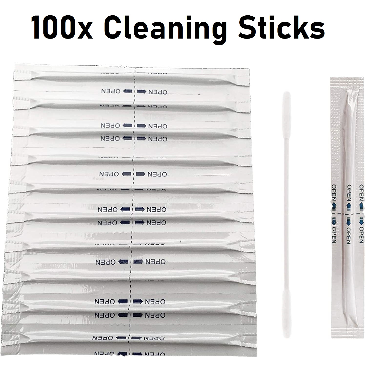  Alles rund ums Dampfen und Rauchen - günstig einkaufen! -  100x Cleaning Sticks Reinigungsstäbchen für E-Zigaretten IQOS cleaning  sticks alkoholgetränkt
