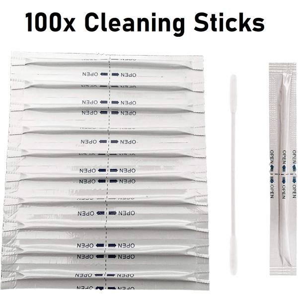100x Cleaning Sticks Reinigungsstäbchen für E-Zigaretten IQOS cleaning sticks alkoholgetränkt