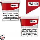 2x West Red Tabak Giga Box 205 g Volumentabak Stopftabak West Rot Eimer