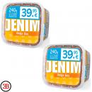 2x DENIM Mega Box 240g Volumentabak Stopftabak Denim Eimer bis zu 530 Zigaretten